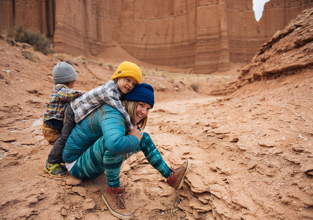 Family on Sand Area 