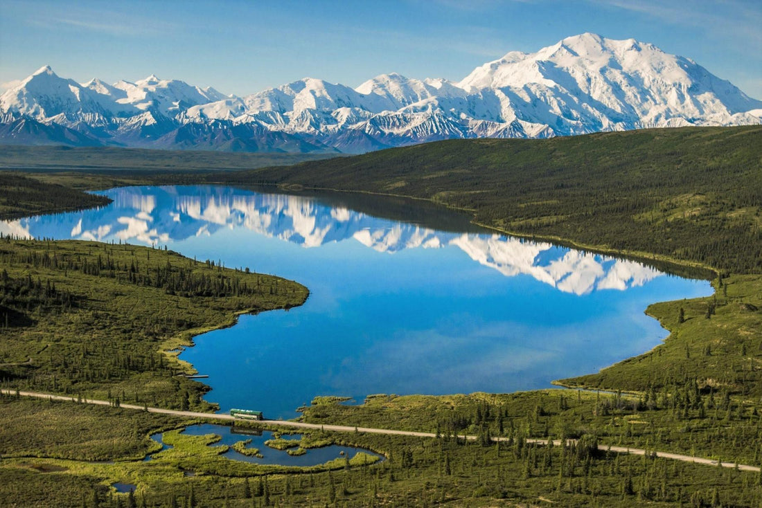 Mountain with Lake