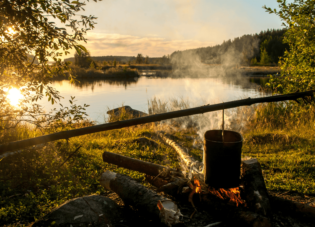 camping in the wild