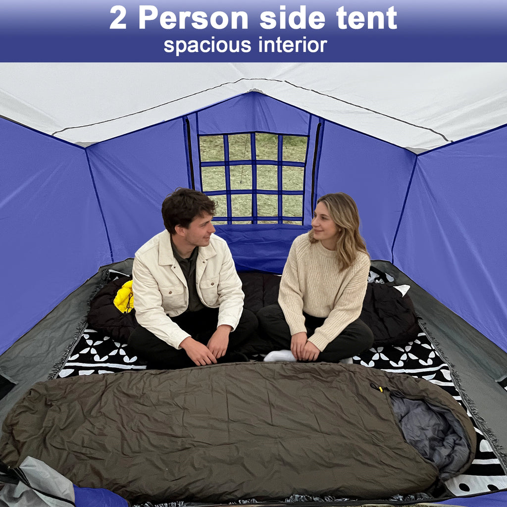 2 Person Side Tent for 10' x 10' Pop Up Canopy