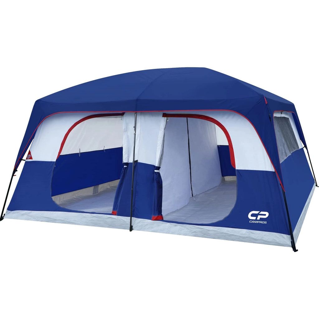 CAMPROS CP 12-Person Cabin Tent, 2 Room Waterproof Camping Tent