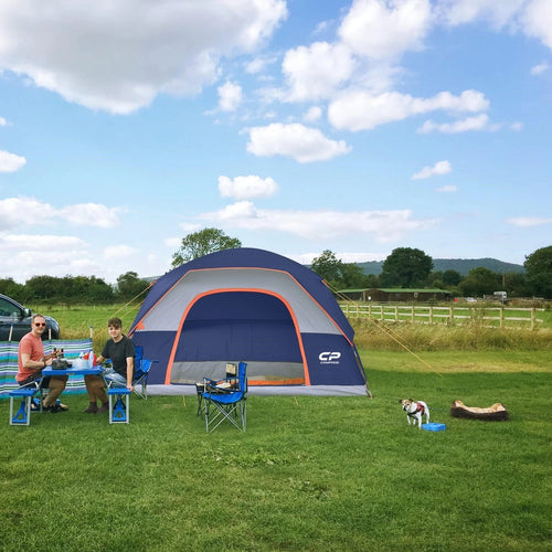 2/4/6 Person Camping Tent, Waterproof Windproof Easy Setup Dome Tent - CAMPROS CP