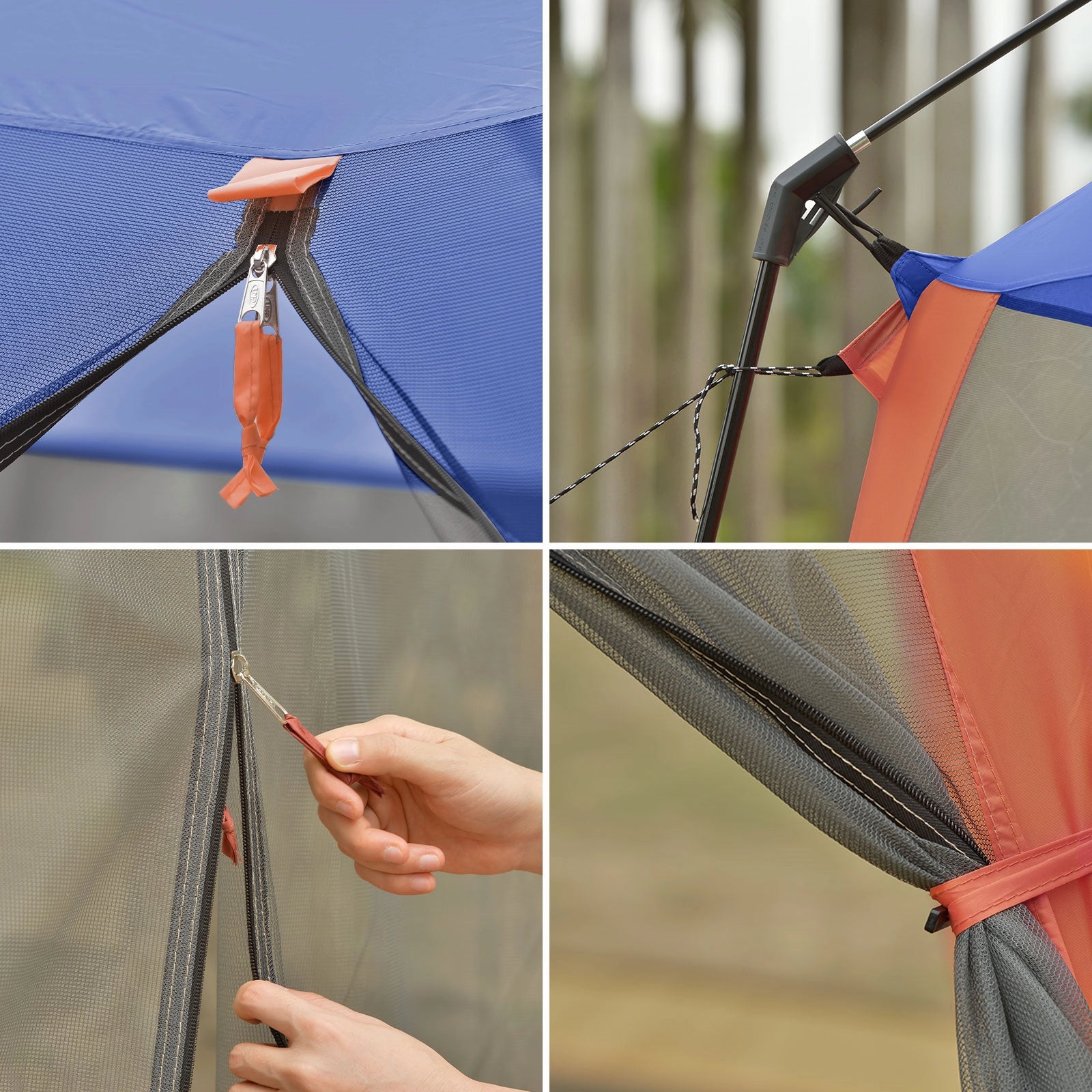 CAMPROS CP 12' × 10' Screen House Tent with Mesh Walls – Outdoor Shelter for Camping & Patio
