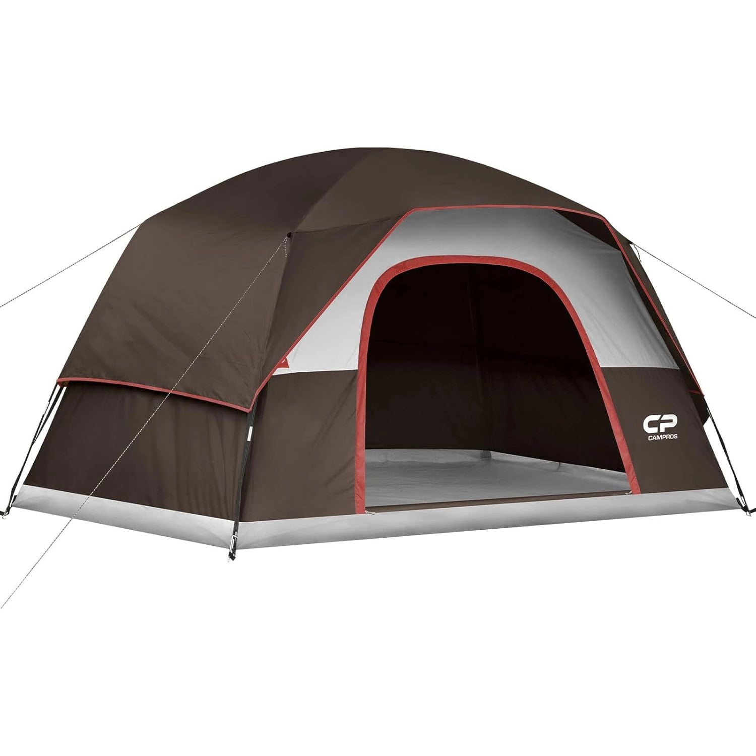 2/4/6 Person Camping Tent, Waterproof Windproof Easy Setup Dome Tent