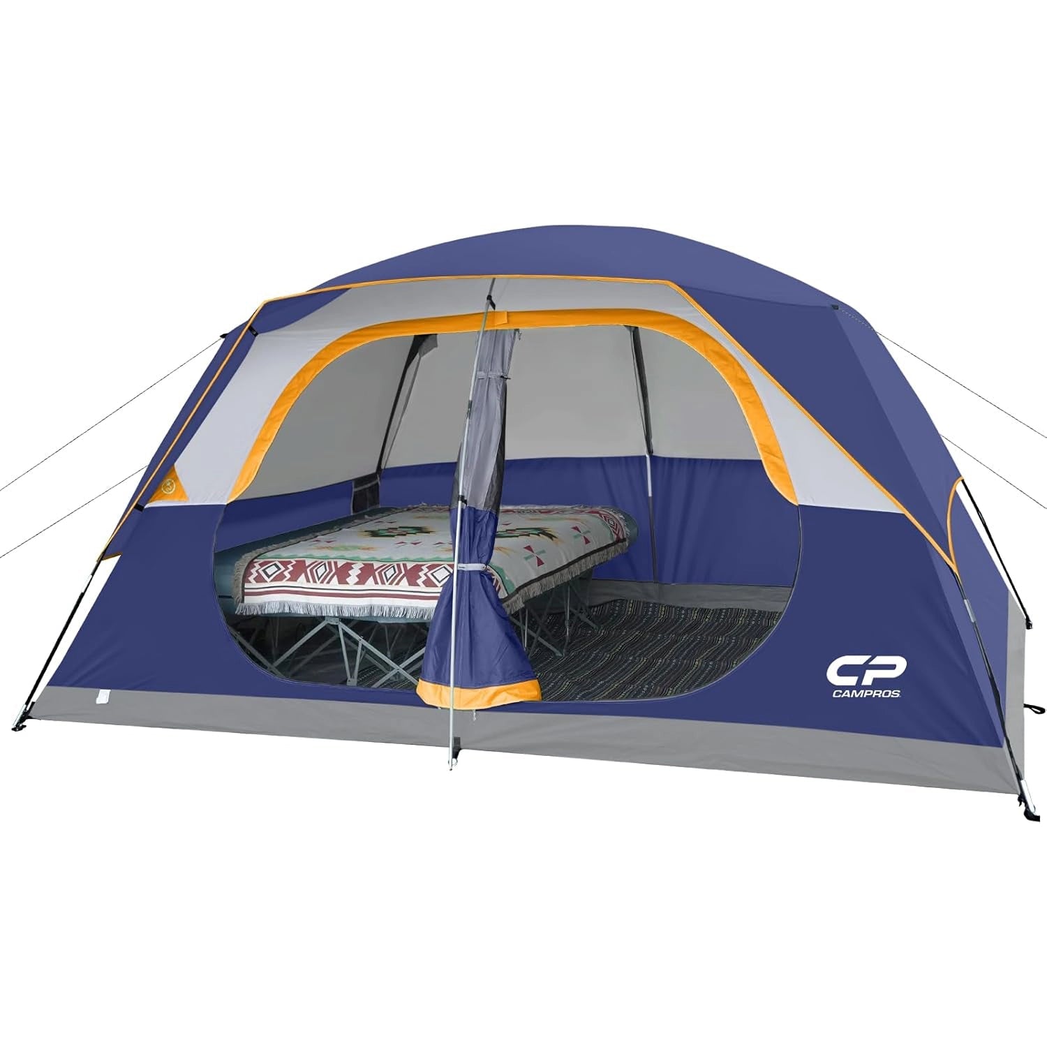 6/8 Person Family Camping Tent, Waterproof & Easy Setup Outdoor Dome T – CAMPROS CP