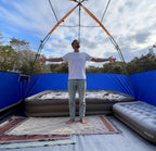 6/8 Person Family Camping Tent, Waterproof & Easy Setup Outdoor Dome Tent - CAMPROS CP