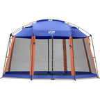 CAMPROS CP 13 x 13 Ft Screen House | Screened Canopy Gazebo for Camping & Patios