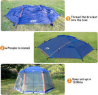 CAMPROS CP 13 x 13 Ft Screen House | Screened Canopy Gazebo for Camping & Patios