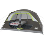6/8 Person Family Camping Tent, Waterproof & Easy Setup Outdoor Dome Tent