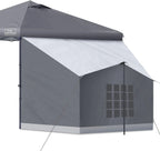 Side Tent, 1-2 Person Camping Tent for 10'x10' Pop Up Canopy