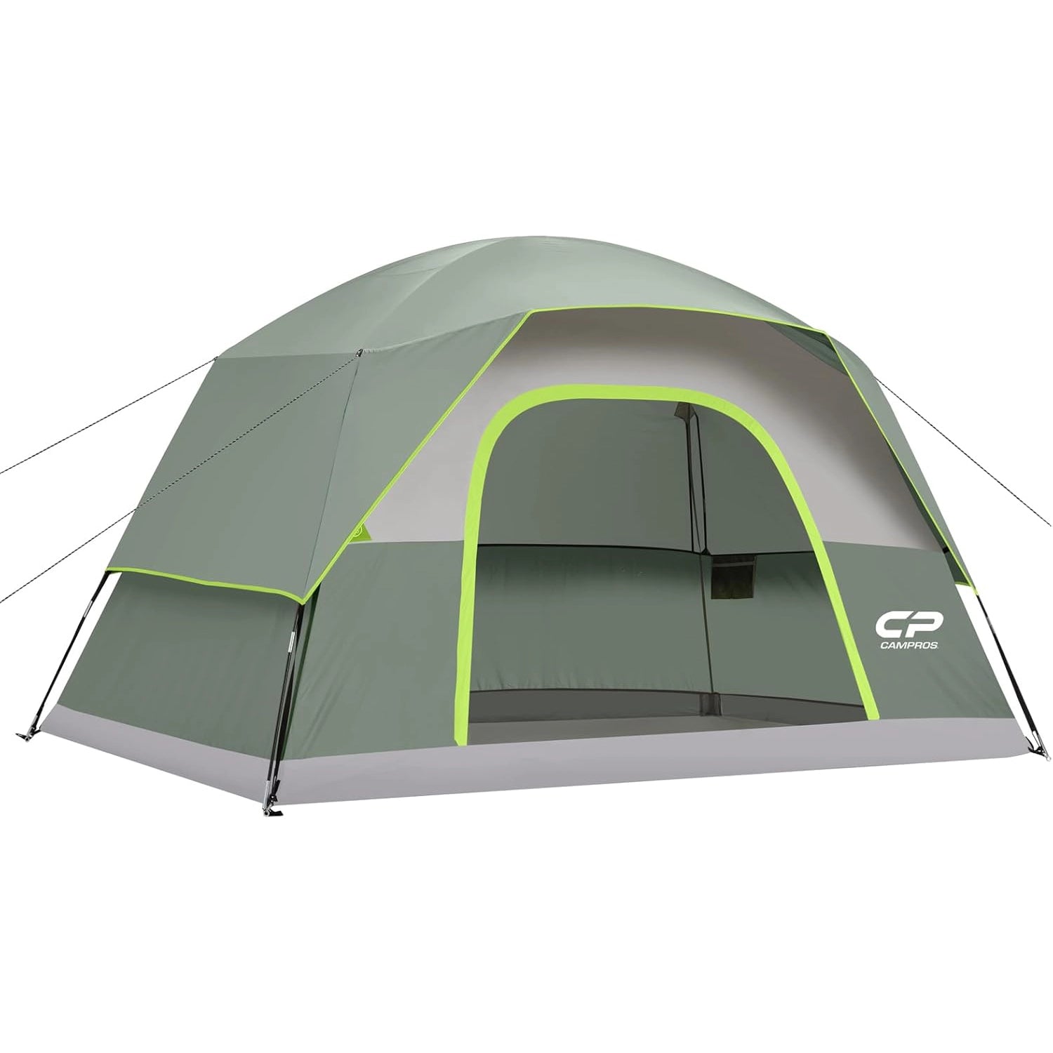 2/4/6 Person Camping Tent, Waterproof Windproof Easy Setup Dome Tent