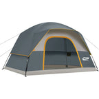 2/4/6 Person Camping Tent, Waterproof Windproof Easy Setup Dome Tent