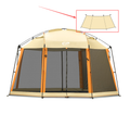 CAMPROS CP 3-Panel Curtain Accessory (Khaki, Tent Not Included)