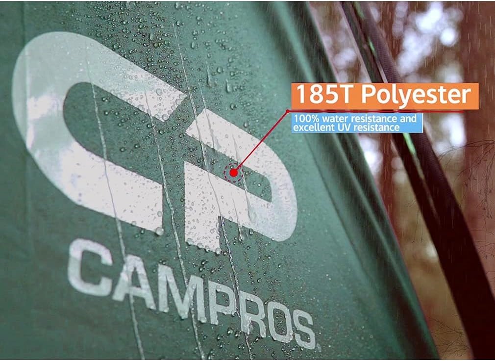 CAMPROS CP 10-Person Family Cabin Tent | Waterproof 2-Room Camping Tent - Camping Tents - CAMPROS CP