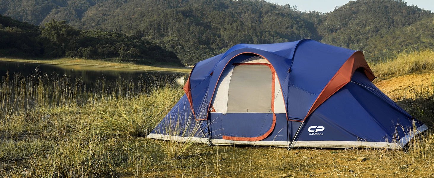CAMPROS CP 10-Person Family Cabin Tent | Waterproof 2-Room Camping Tent - Camping Tents - CAMPROS CP