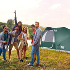 CAMPROS CP 10-Person Family Cabin Tent | Waterproof 2-Room Camping Tent - Camping Tents - CAMPROS CP