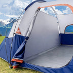 CAMPROS CP 10-Person Family Cabin Tent | Waterproof 2-Room Camping Tent - Camping Tents - CAMPROS CP
