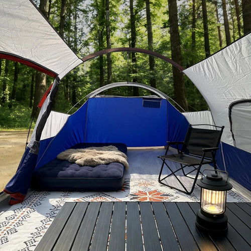 CAMPROS CP 10-Person Family Cabin Tent | Waterproof 2-Room Camping Tent - Camping Tents - CAMPROS CP