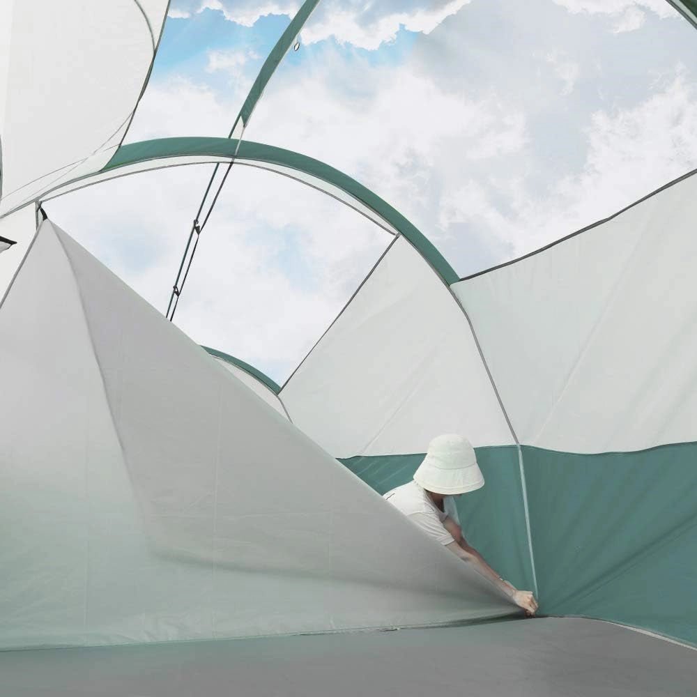 CAMPROS CP 10-Person Family Cabin Tent | Waterproof 2-Room Camping Tent - Camping Tents - CAMPROS CP