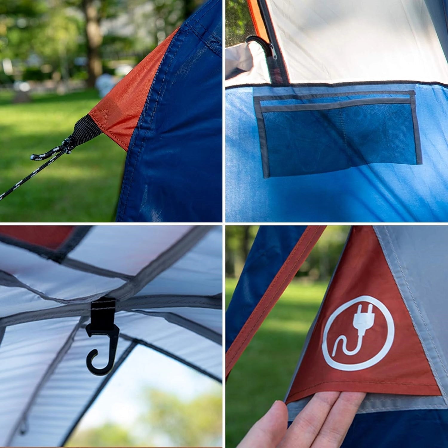 CAMPROS CP 10-Person Family Cabin Tent | Waterproof 2-Room Camping Tent - Camping Tents - CAMPROS CP