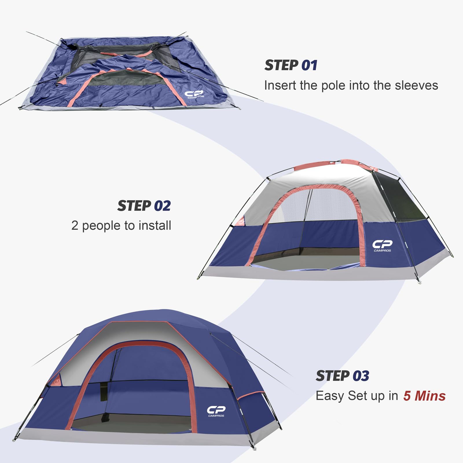 Best 4-Person Camping Tent | 5-Min Setup