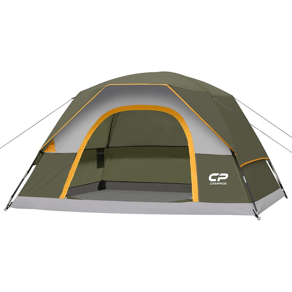CAMPROS CP 4 - Person Camping Tent | 8' x 7' x 50" Waterproof Dome Tent | Amazon Top 13 Best Seller with 1,700+ Reviews - Camping Tents - CAMPROS CP