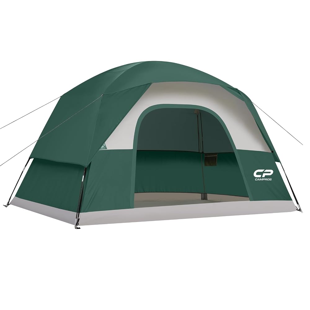 CAMPROS CP Tents for Camping 4/6 Person, Waterproof Windproof Dome Tent - CAMPROS CP