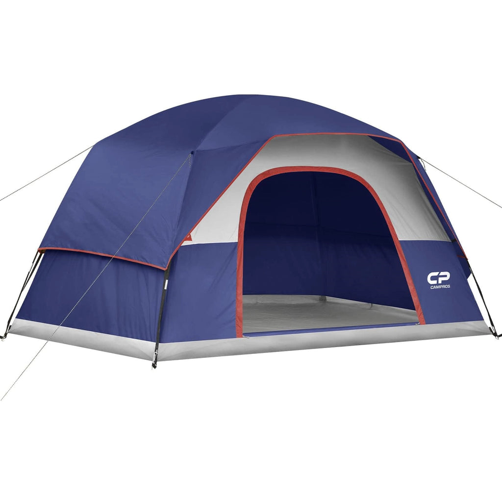 2/4/6 Person Camping Tent, Waterproof Windproof Easy Setup Dome Tent