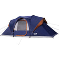 CAMPROS CP 10-Person Family Cabin Tent | Waterproof 2-Room Camping Tent