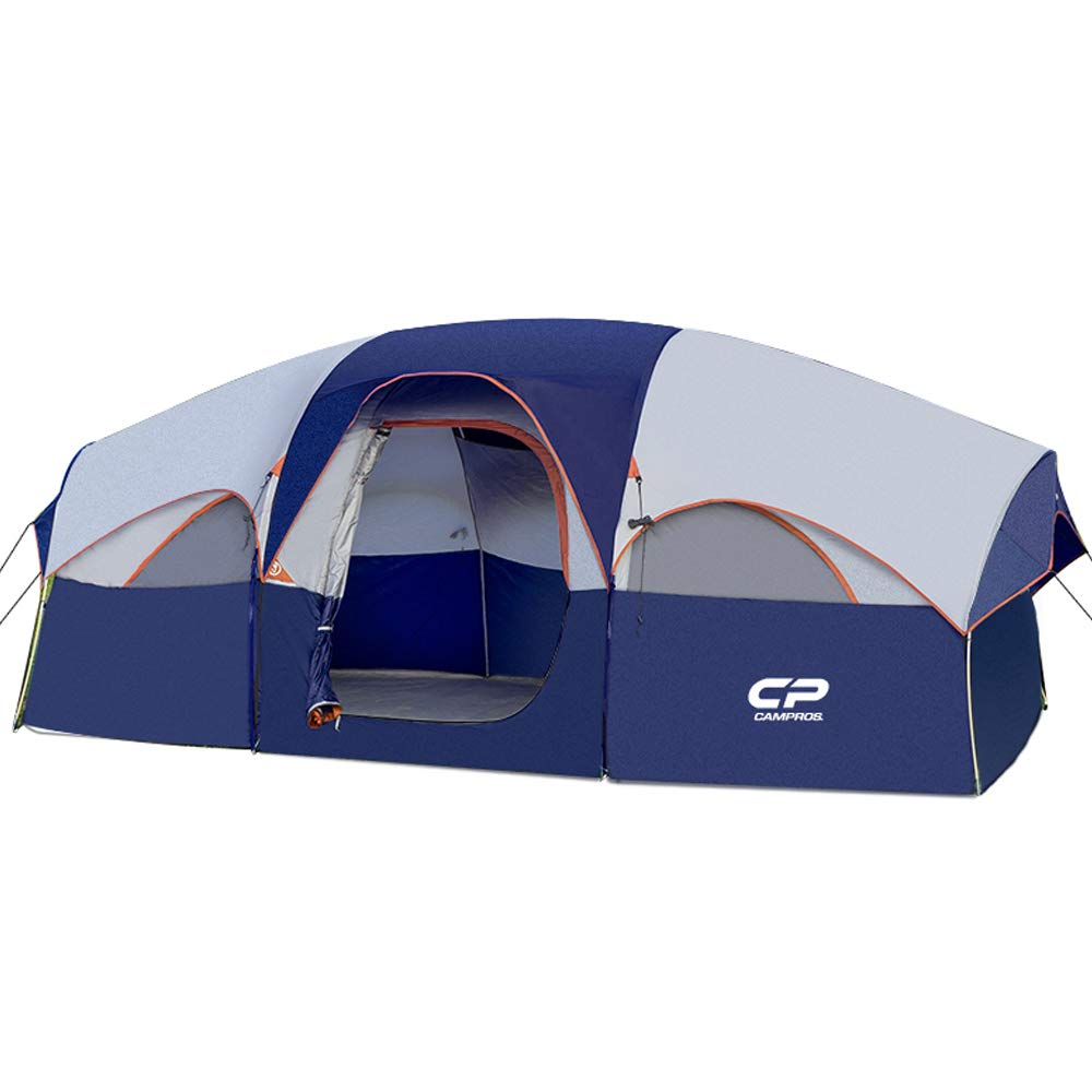 8 Person Camping Tent | 2 Rooms