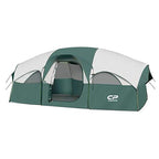 8 Person Camping Tent | 2 Rooms