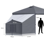 Side Tent, 1-2 Person Camping Tent for 10'x10' Pop Up Canopy