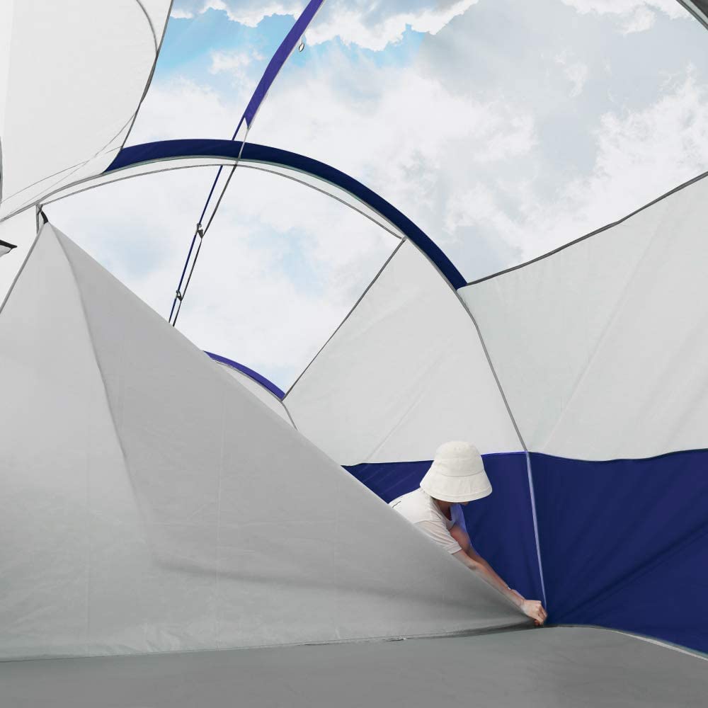 8 Person Camping Tent | 2 Rooms
