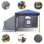 Side Tent, 1-2 Person Camping Tent for 10'x10' Pop Up Canopy