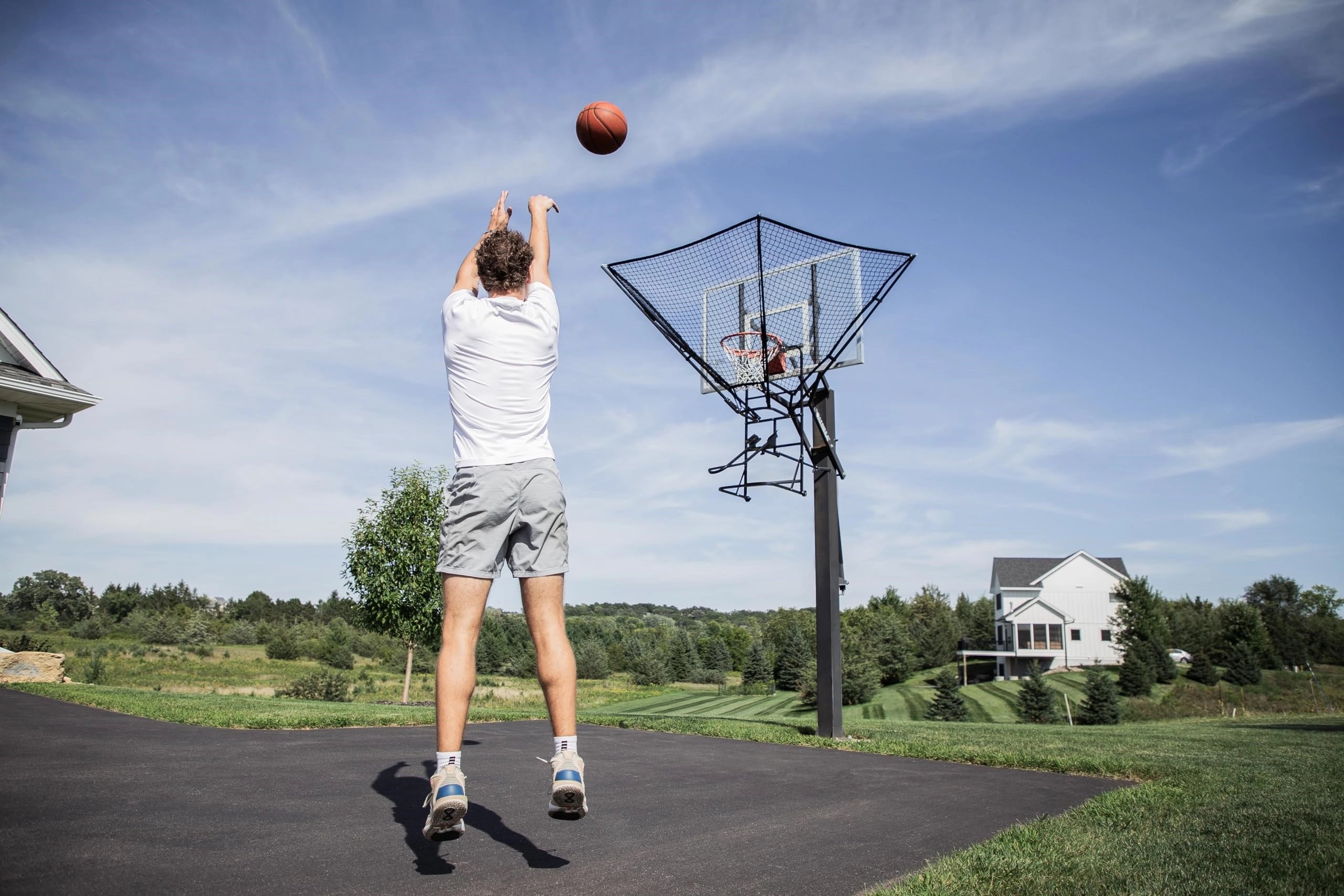 KAMPKEEPER丨Basketball Shot Rebounder with Return Net