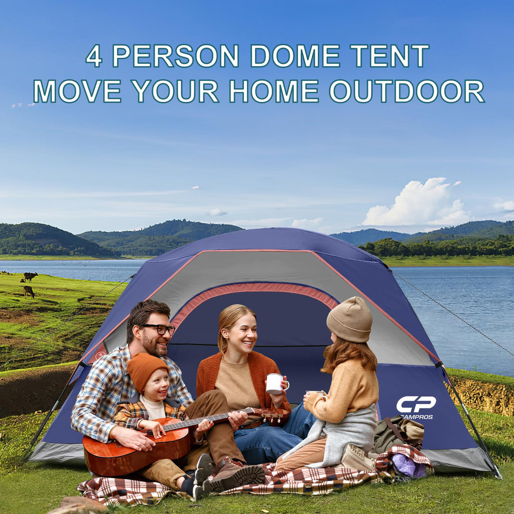 2-4 Person Camping Tent | 1 Room