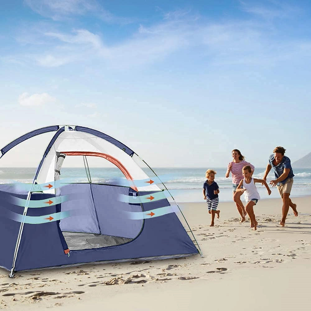 3 Person Lightweight Camping Tent, Waterproof Easy Setup Backpacking Tent