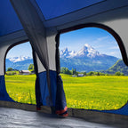 12 Person Extra Large Family Cabin Tent, Waterproof Windproof Easy Setup