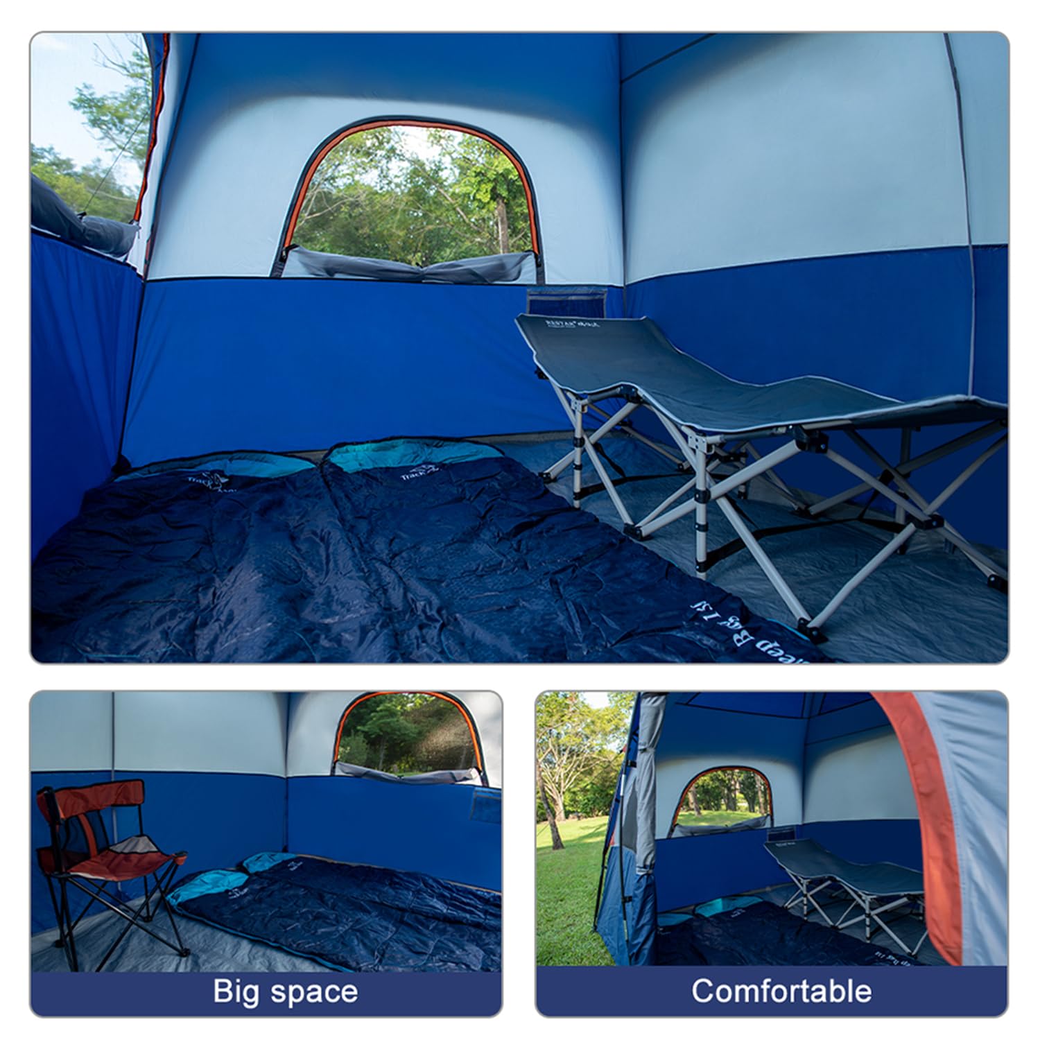 4 - 6 Person Camping Tent | 1 Room