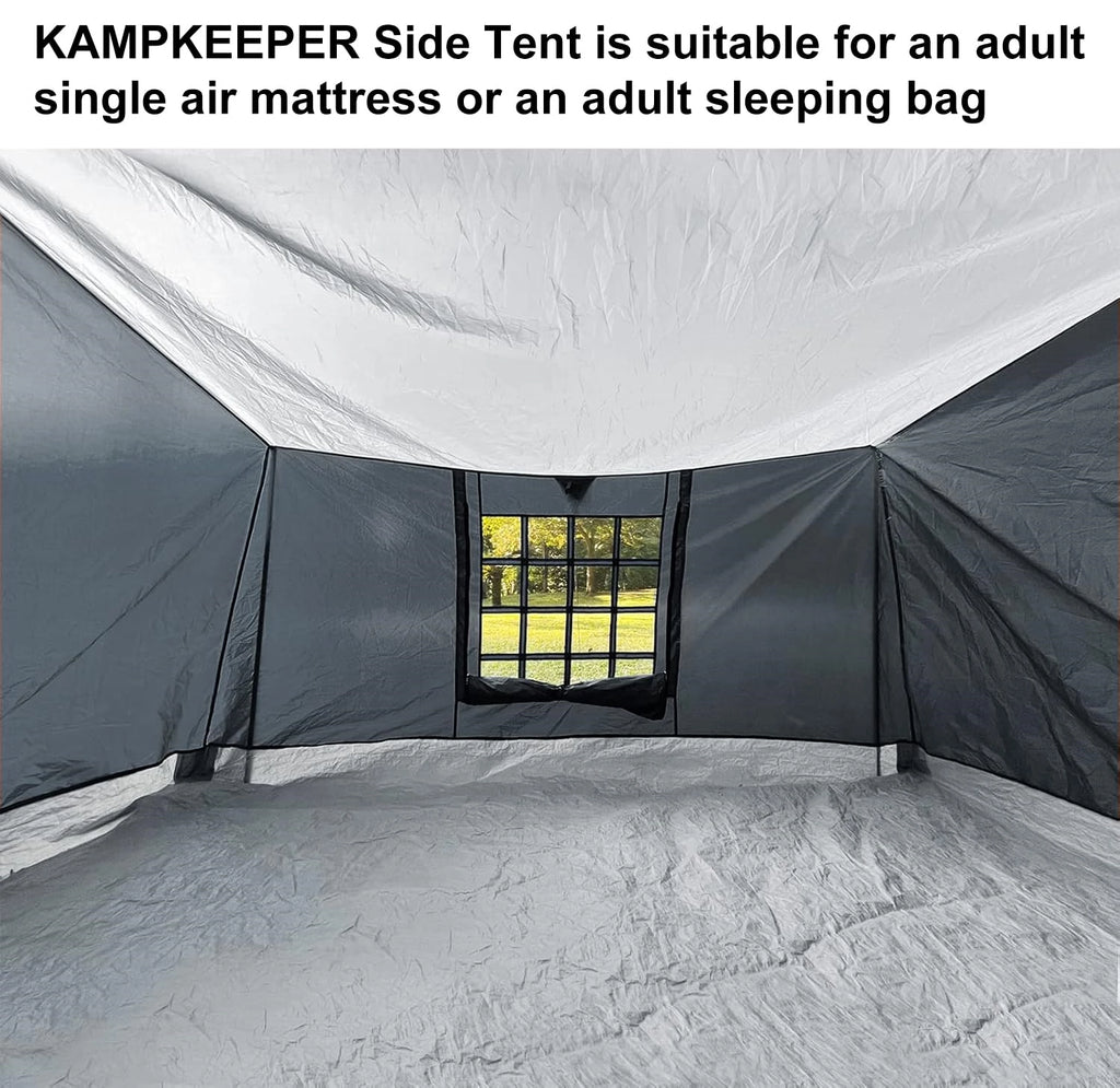Side Tent, 1-2 Person Camping Tent for 10'x10' Pop Up Canopy