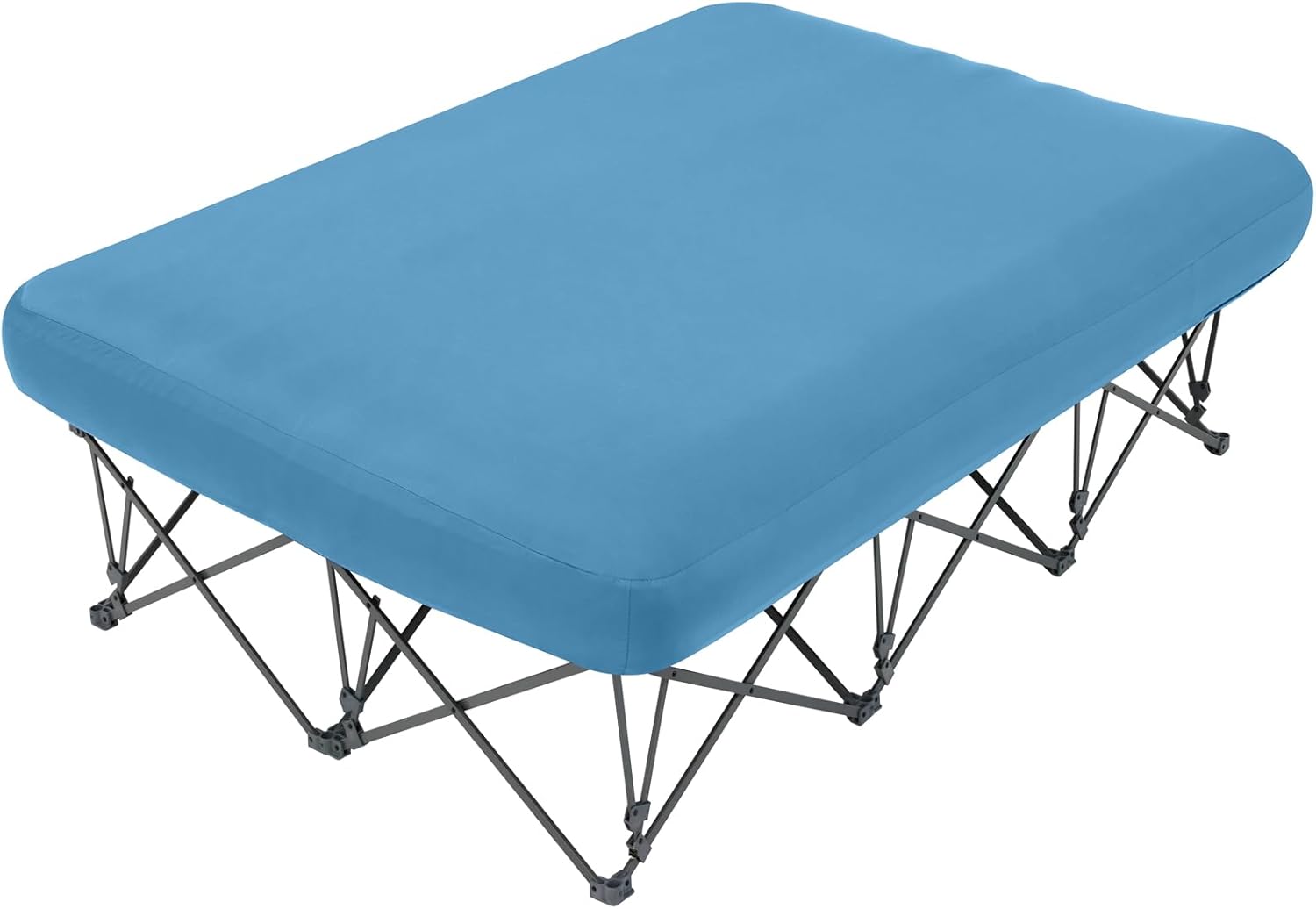Portable Folding Camping Cot with Air Mattress for Adults | Outdoor Camping & Travel Bed(Air Pump Not Included) - CAMPROS CP