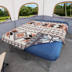Portable Folding Camping Cot with Air Mattress for Adults | Outdoor Camping & Travel Bed(Air Pump Not Included) - CAMPROS CP
