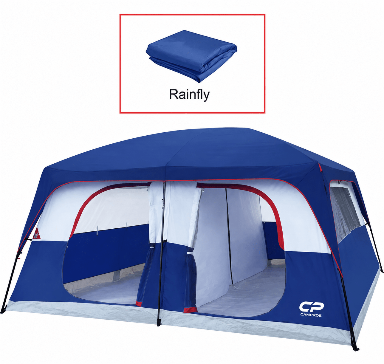 Replacement Rainfly for CAMPROS CP 12-Person Tent, Tent Not Included丨CP-141284 - CAMPROS CP