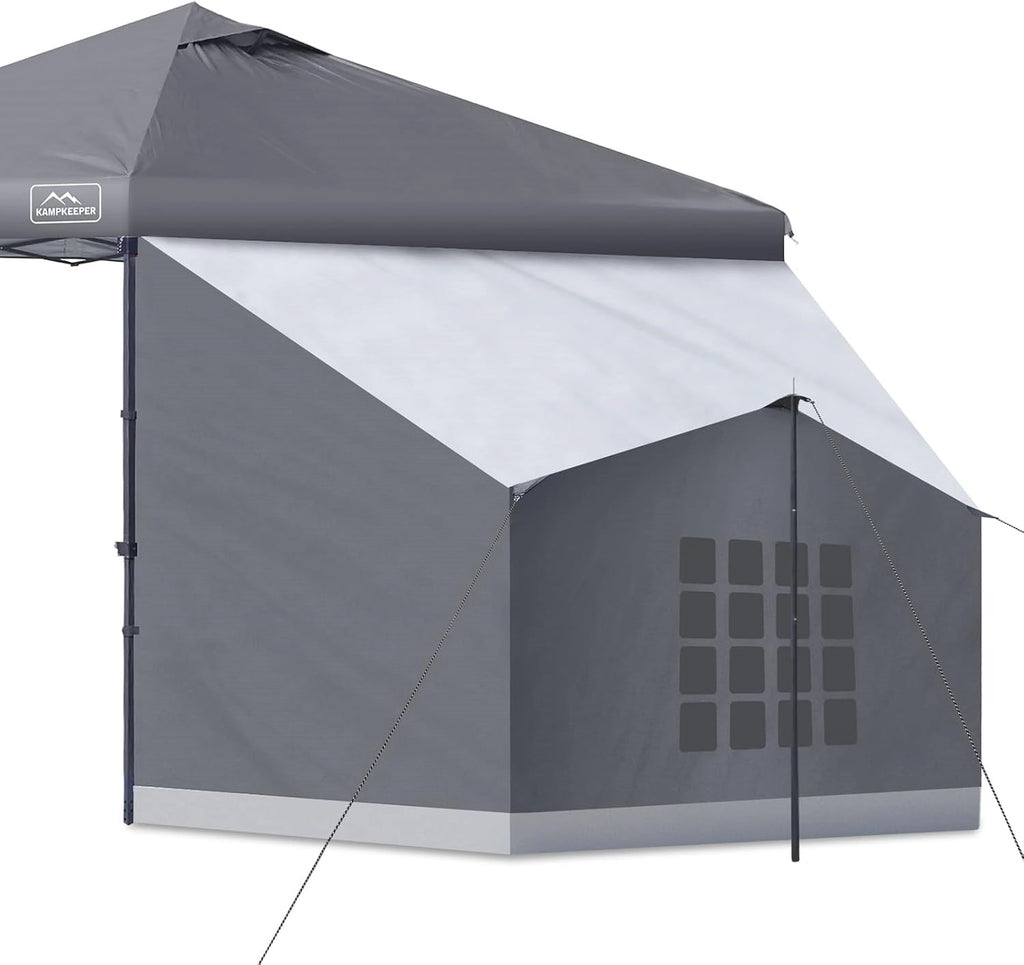 Side Tent, 1 - 2 Person Camping Tent for 10'x10' Pop Up Canopy - CAMPROS CP