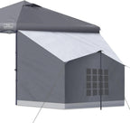 Side Tent, 1 - 2 Person Camping Tent for 10'x10' Pop Up Canopy - CAMPROS CP