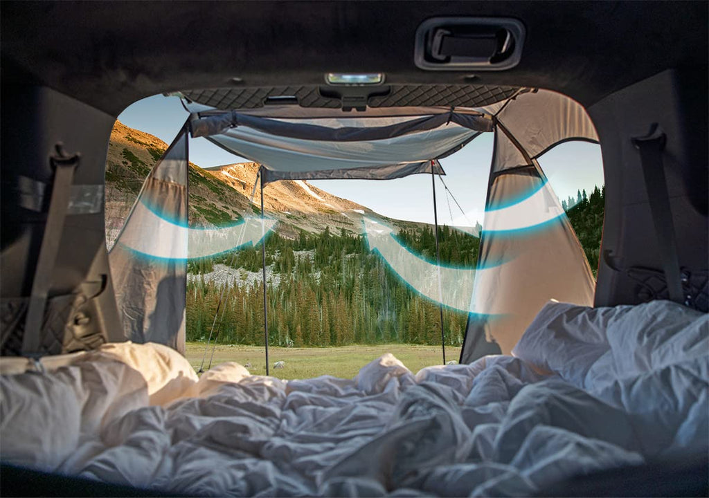 SUV Tailgate Tent | Shade Awning for Camping, Picnic, Sports & Outdoor Travel - CAMPROS CP