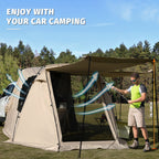 SUV Tailgate Tent | Shade Awning for Camping, Picnic, Sports & Outdoor Travel - CAMPROS CP