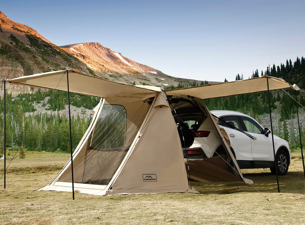 SUV Tailgate Tent | Shade Awning for Camping, Picnic, Sports & Outdoor Travel - CAMPROS CP